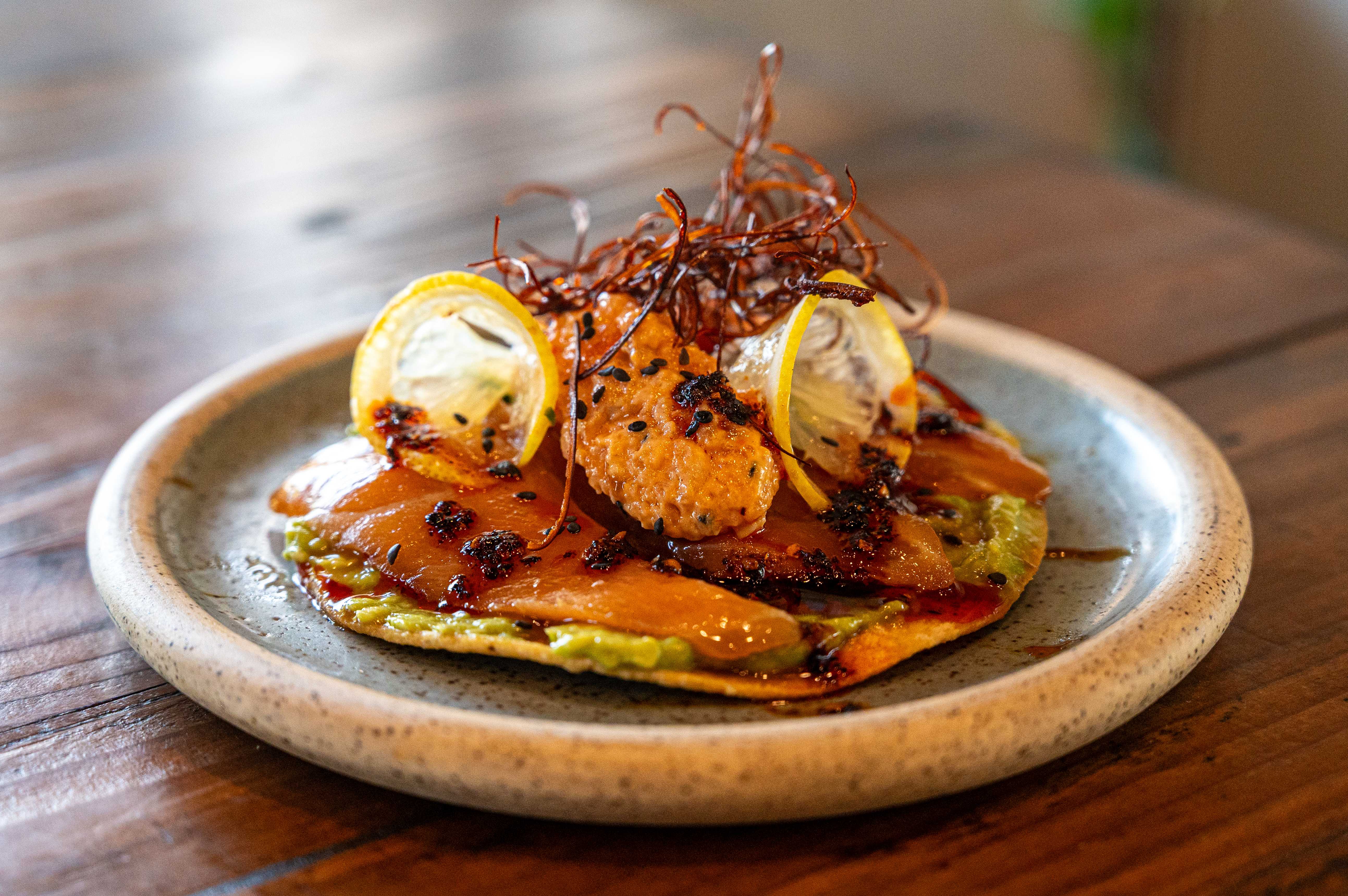 ‘Smokehouse taqueria’ serving brisket tacos, salmon sashimi tostada in Elk Grove